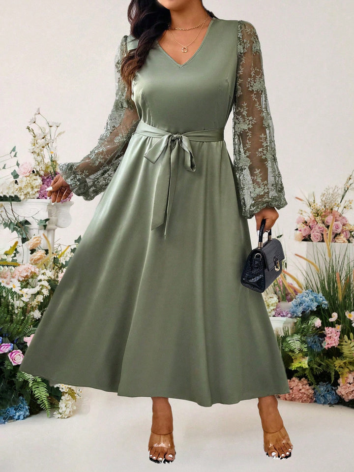 Rochie SHEIN, verde