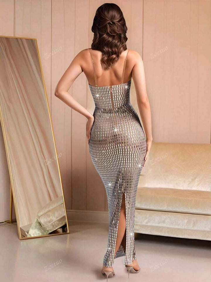 Rochie maxi Shein, bej