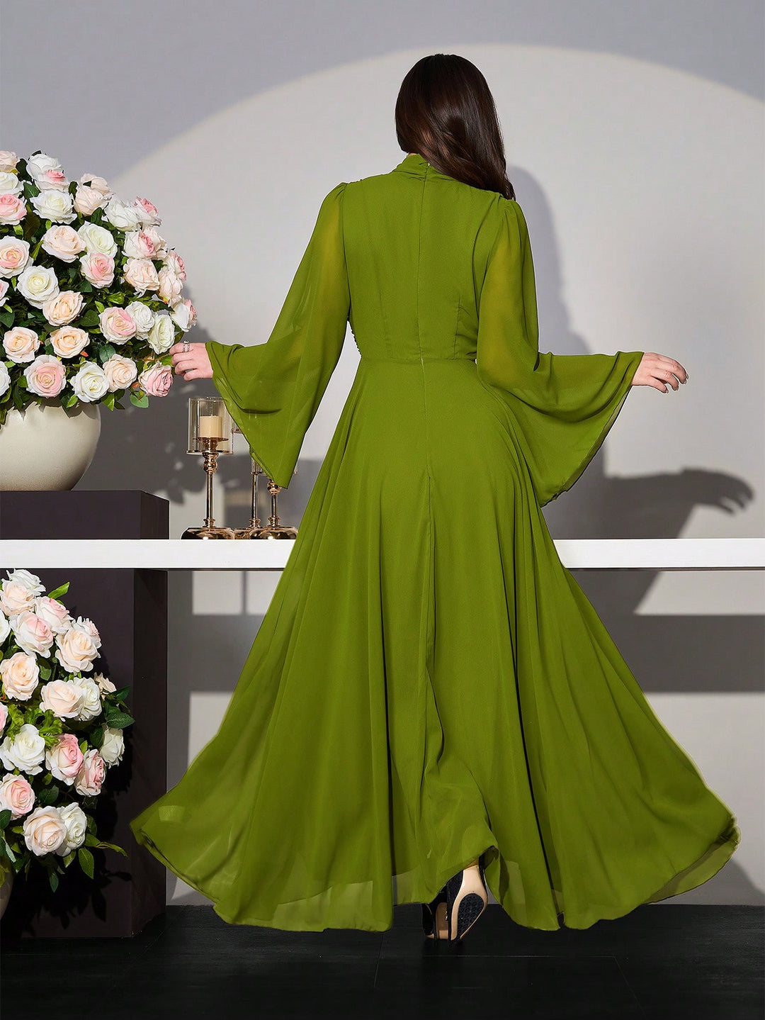 Rochie SHEIN, verde