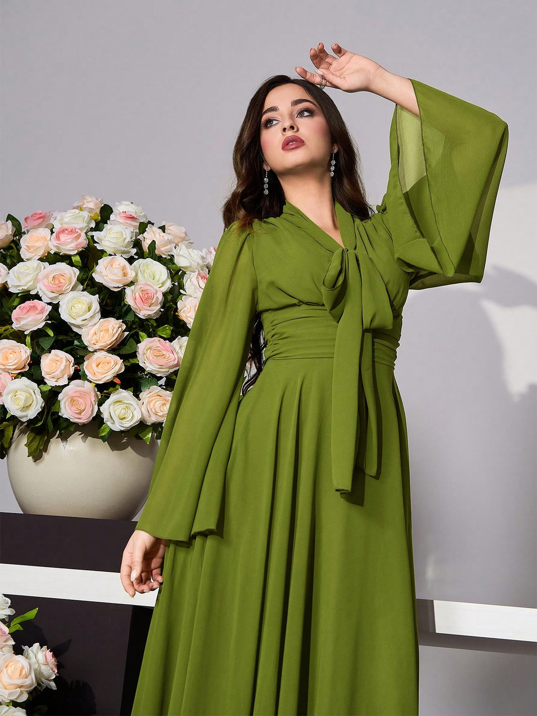 Rochie SHEIN, verde