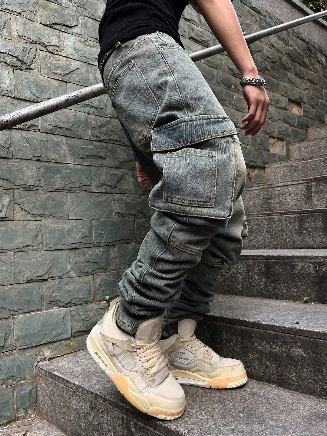 Jeans SHEIN, albastru