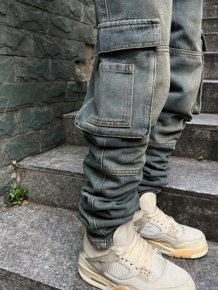 Jeans SHEIN, albastru