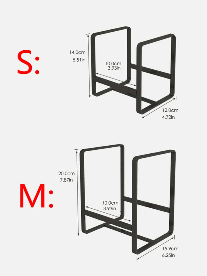 Suport pentru uscat vase SHEIN, negru