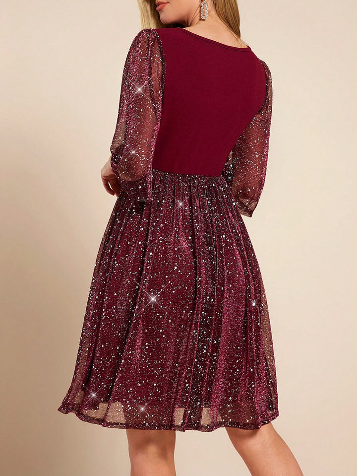 Rochie mini Shein, vișiniu