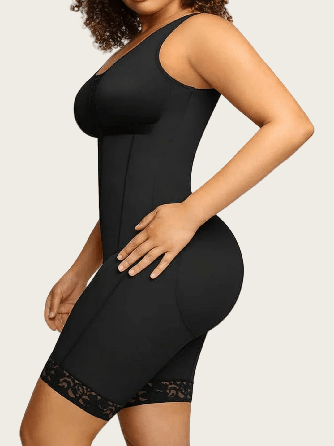 Salopetă modelatoare SHEIN, negru