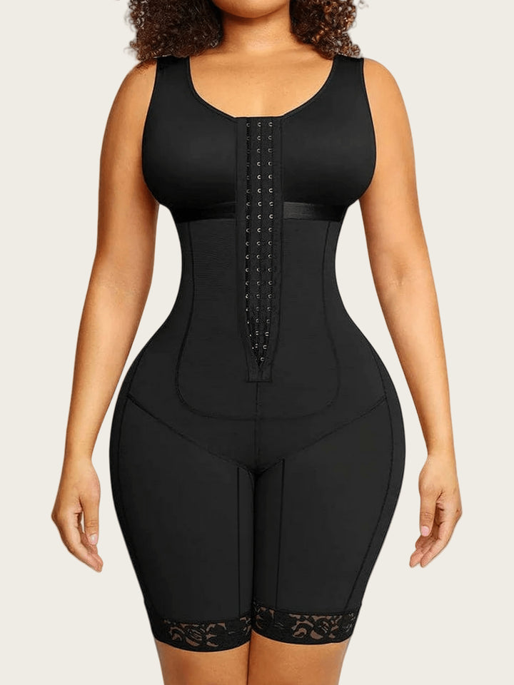 Salopetă modelatoare SHEIN, negru
