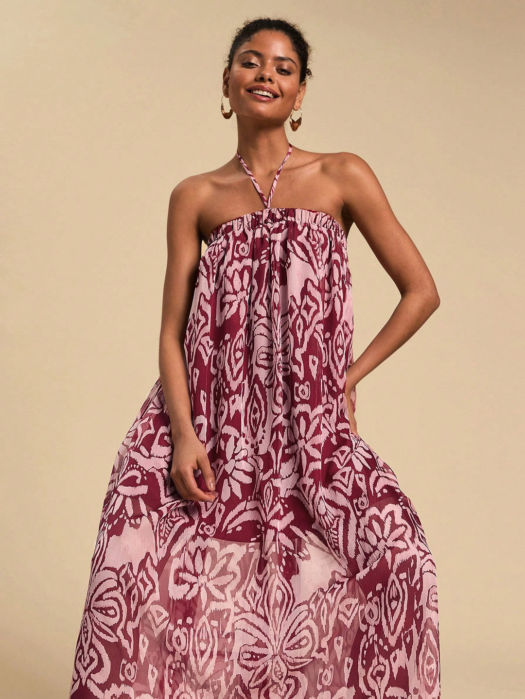 Rochie maxi SHEIN, roșu