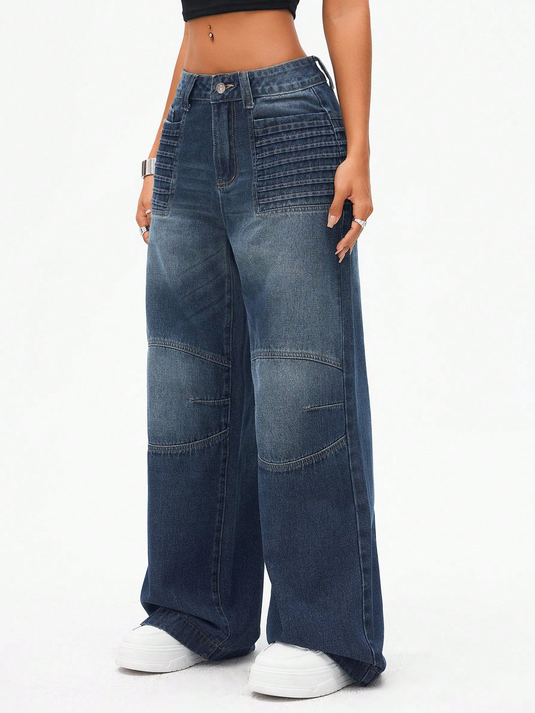 Jeans SHEIN, albastru