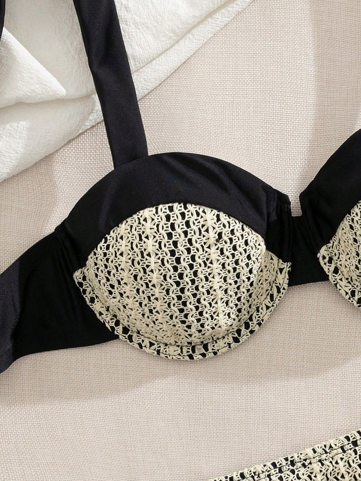 Set bikini SHEIN, mix culori