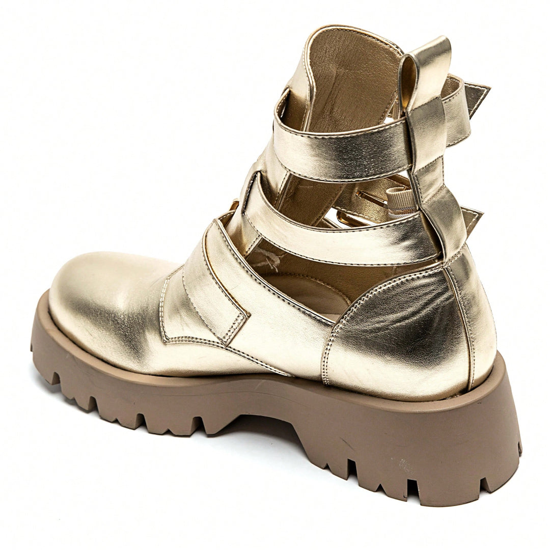 Botine SHEIN, auriu