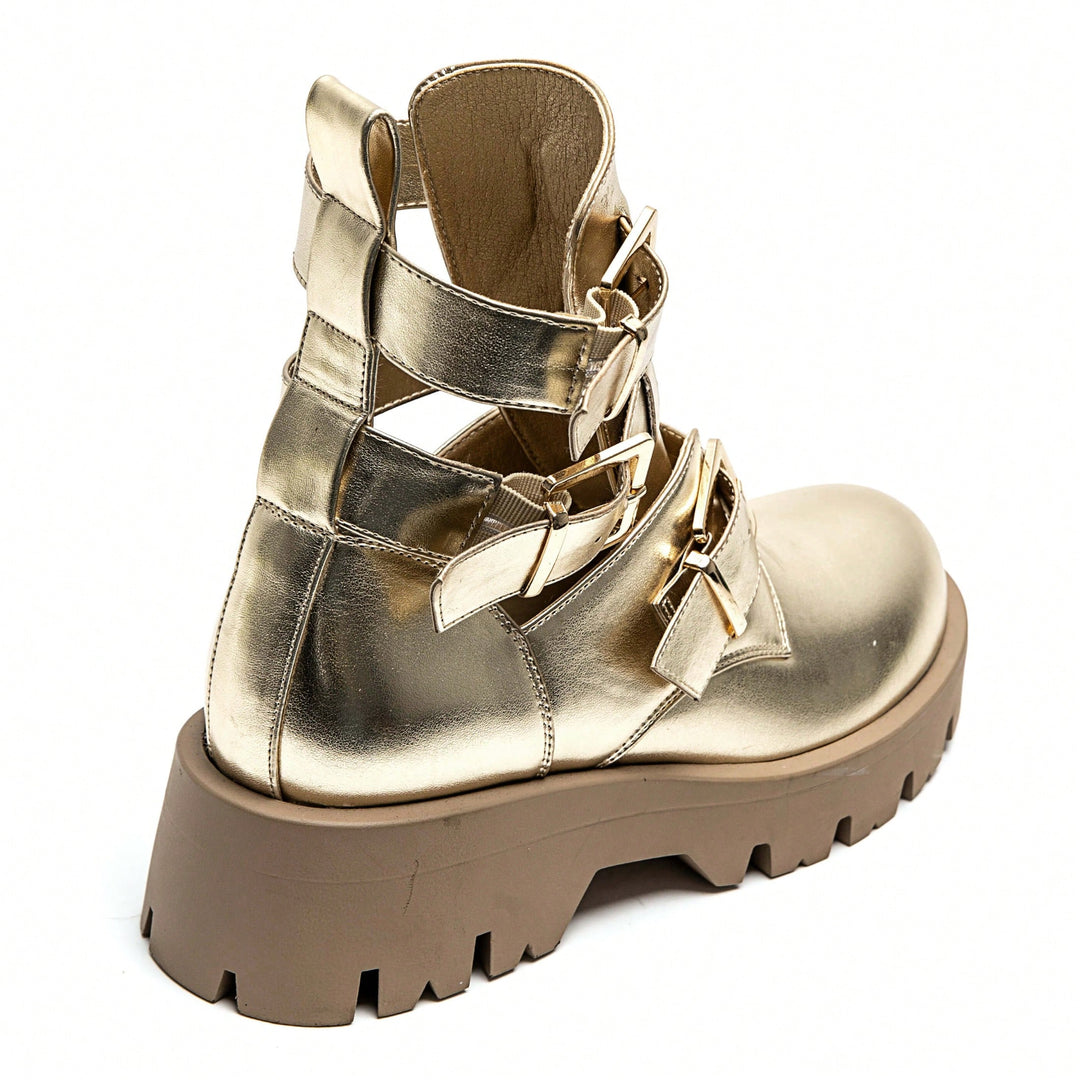Botine SHEIN, auriu