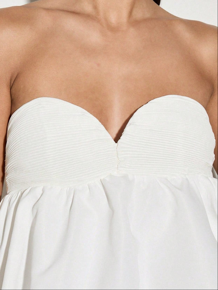 Top SHEIN, alb
