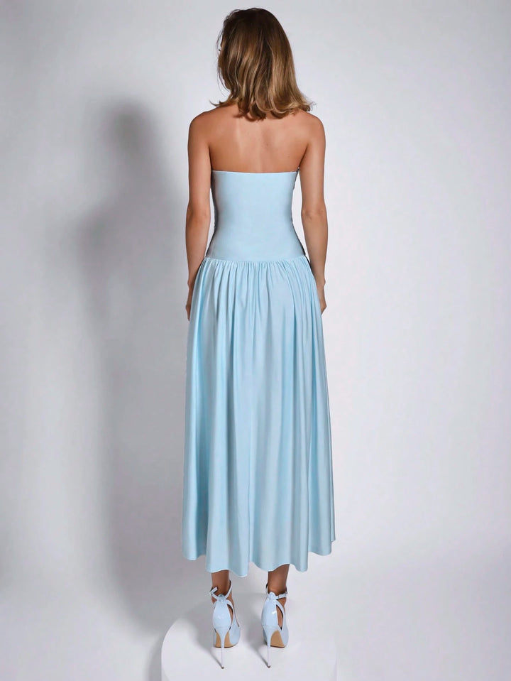 Rochie maxi SHEIN, albastru