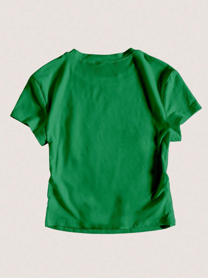 Tricou SHEIN, verde