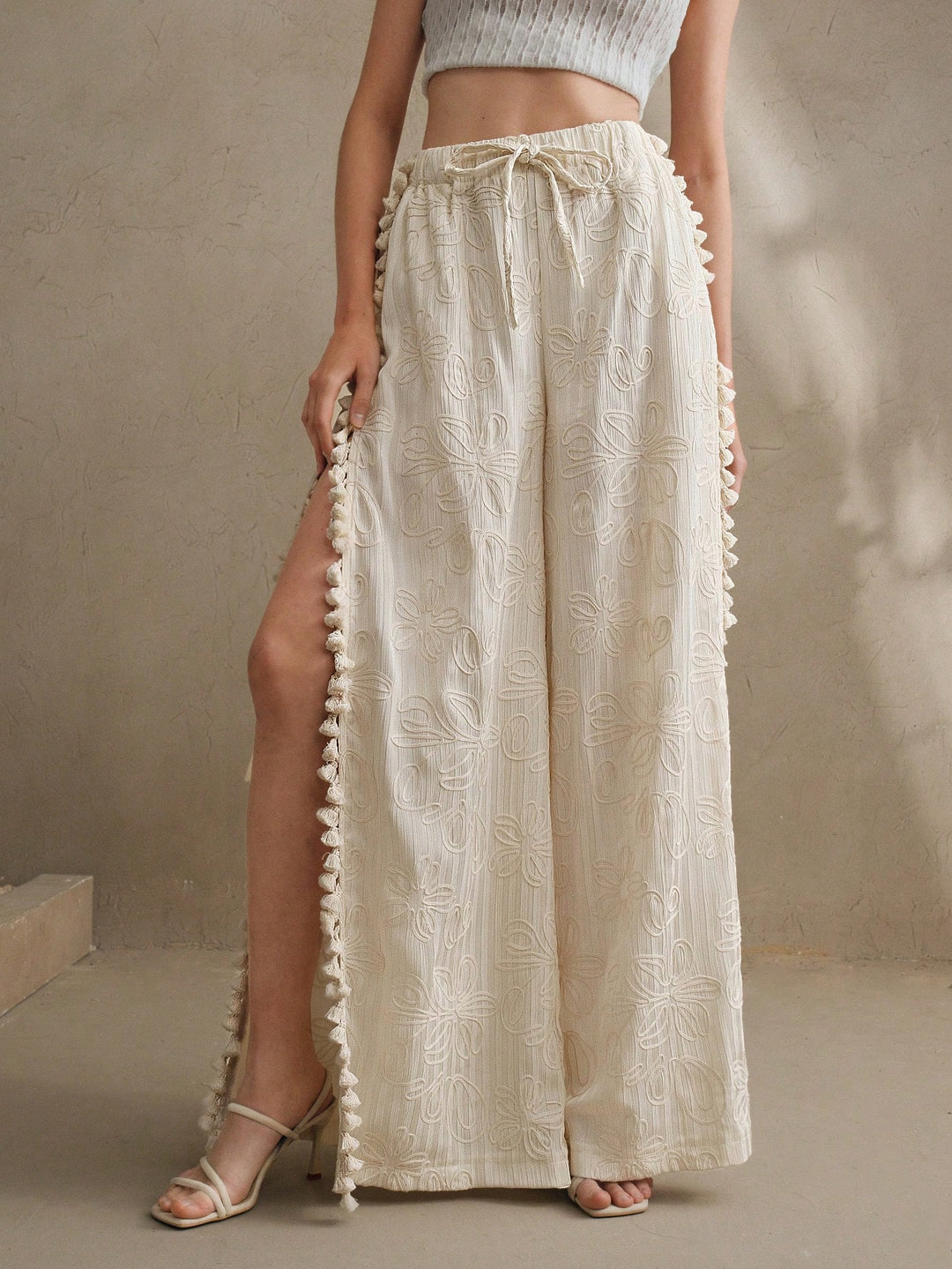 Pantaloni SHEIN, bej