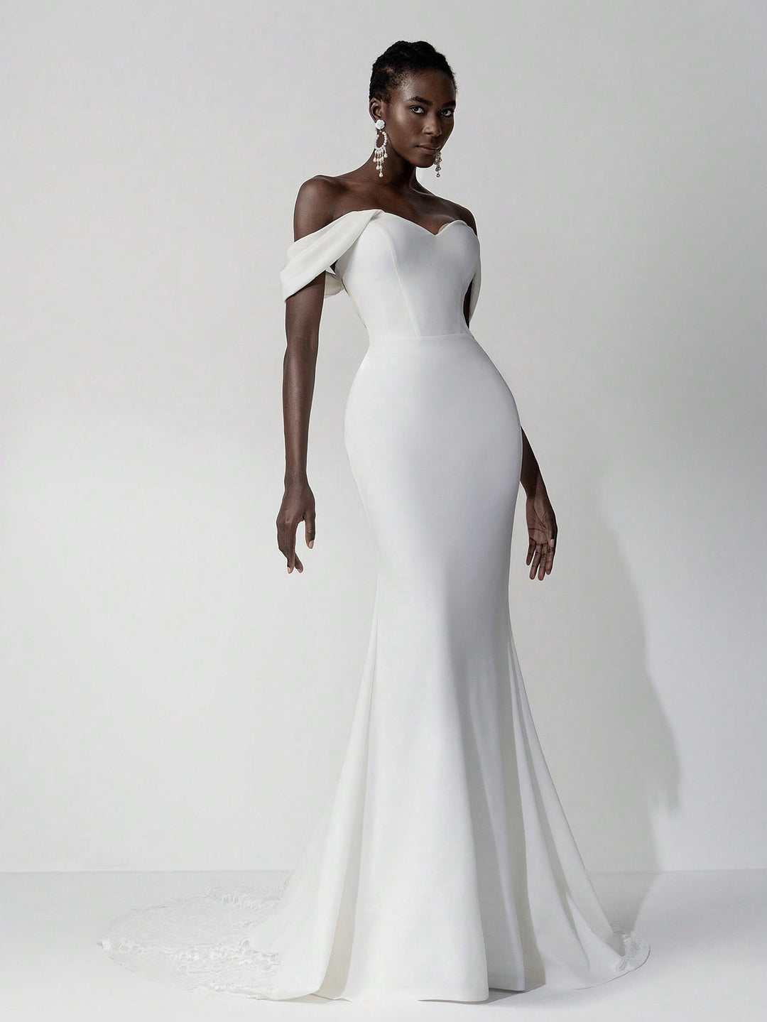 Rochie de mireasă SHEIN, bej