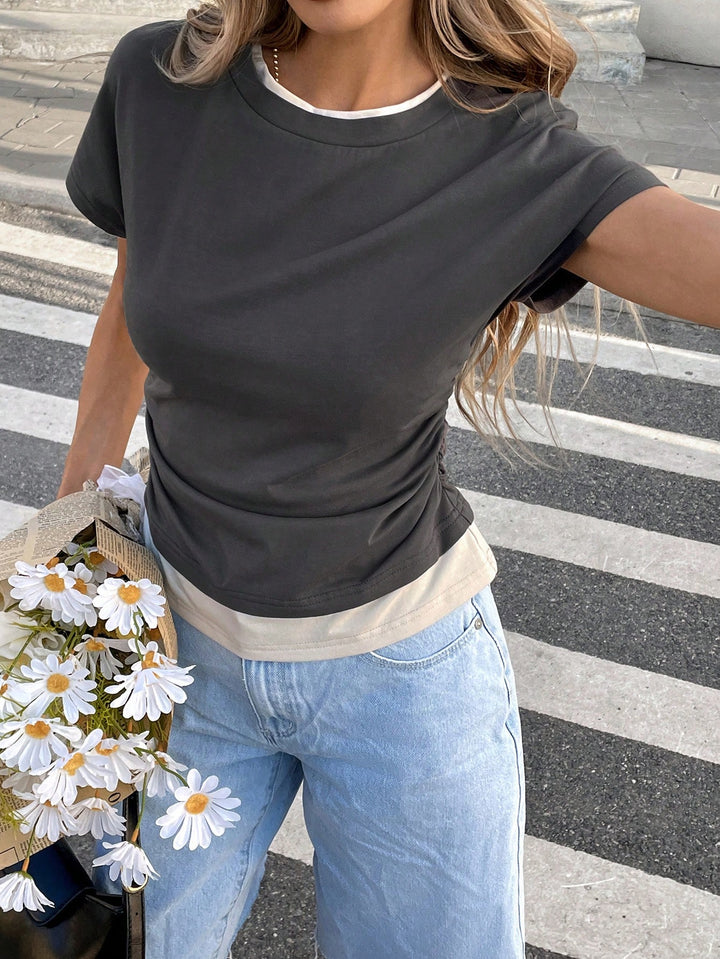 Tricou SHEIN, gri