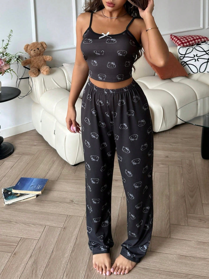 Set pijamale SHEIN, negru