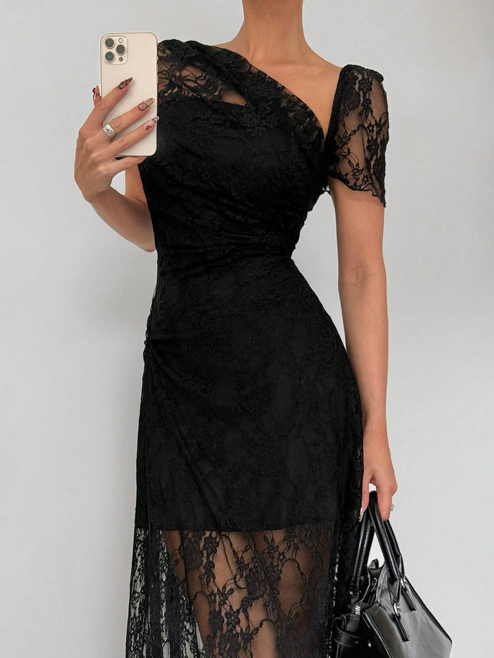 Rochie maxi SHEIN, negru