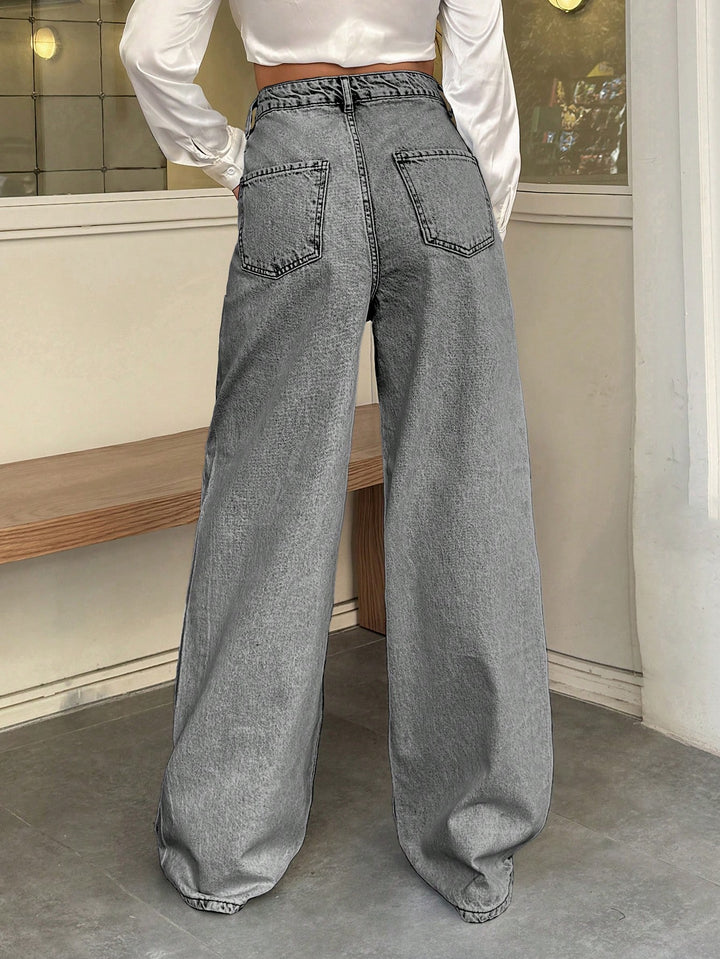 Jeans SHEIN, gri