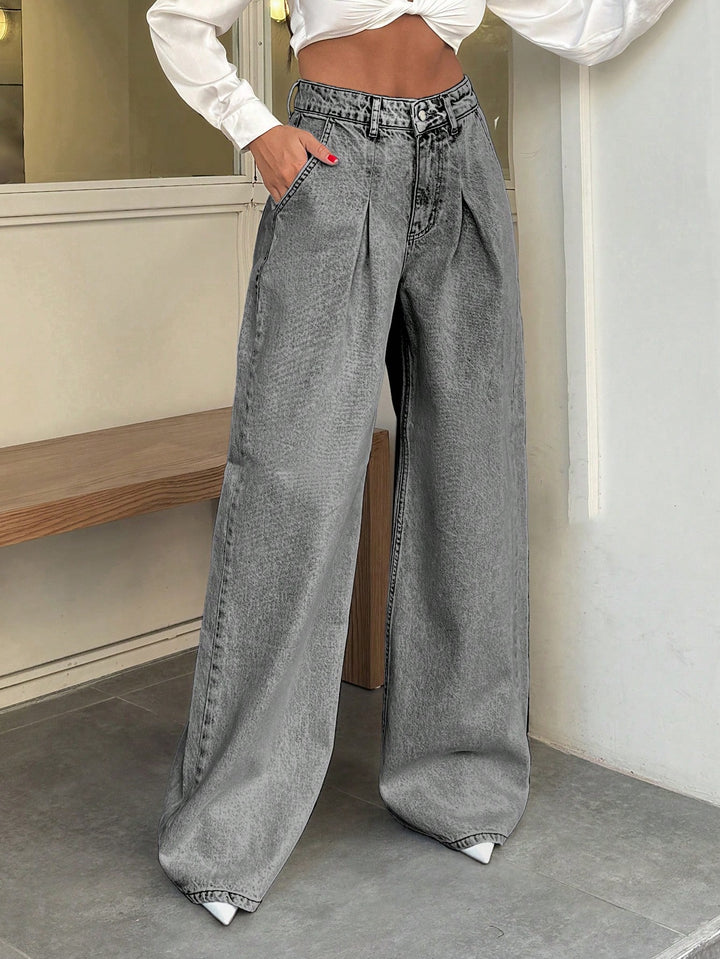 Jeans SHEIN, gri