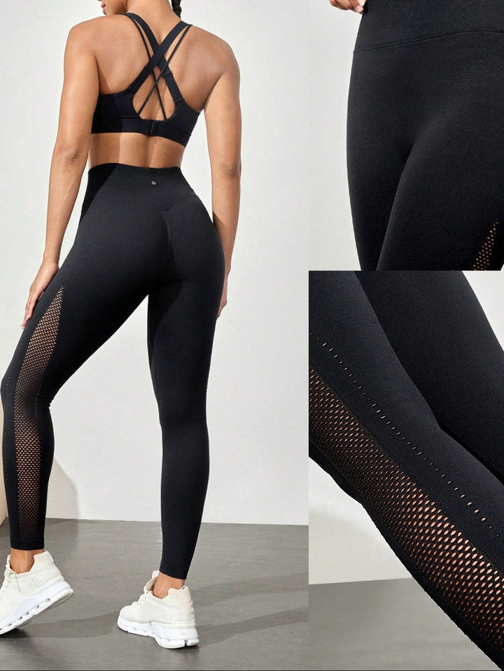 Glowmode by Shein leggings, fekete