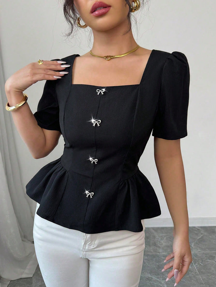 Bluza SHEIN, negru