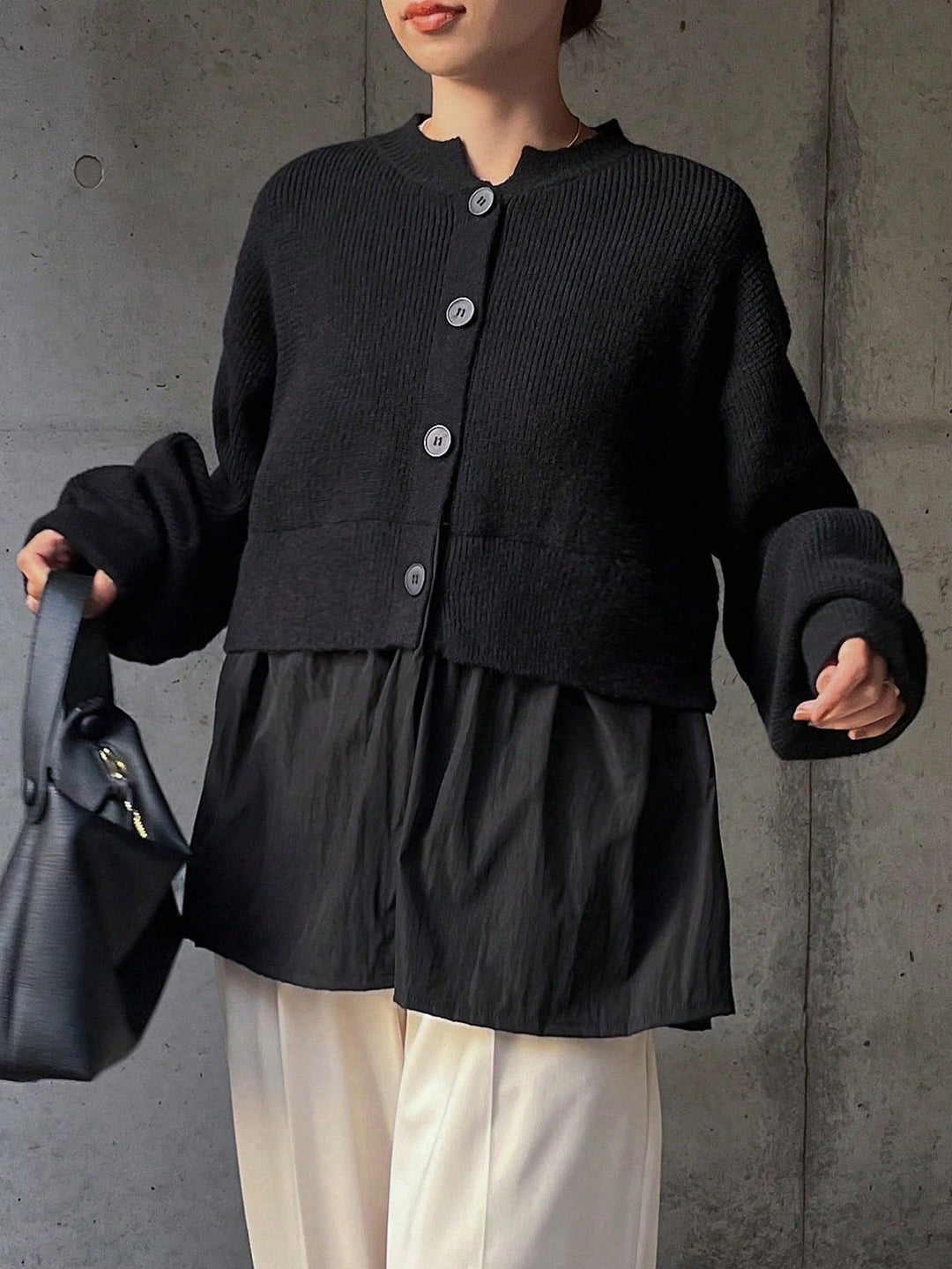 Cardigan SHEIN, negru
