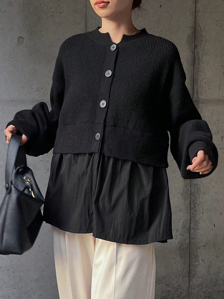 Cardigan SHEIN, negru
