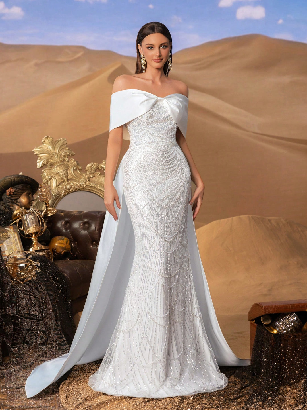 Rochie SHEIN, alb