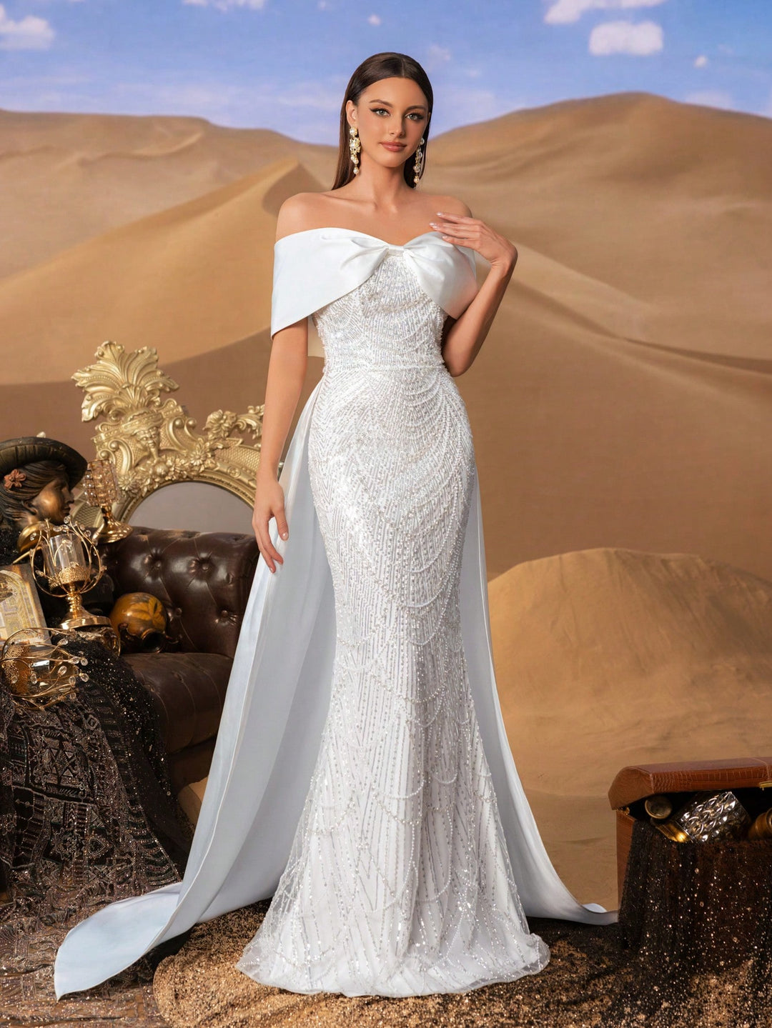 Rochie SHEIN, alb