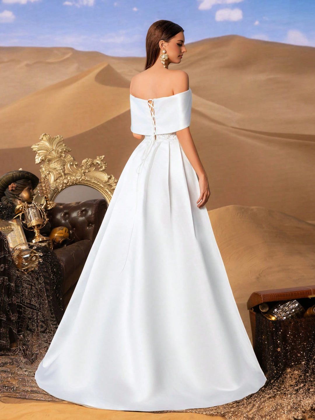 Rochie SHEIN, alb