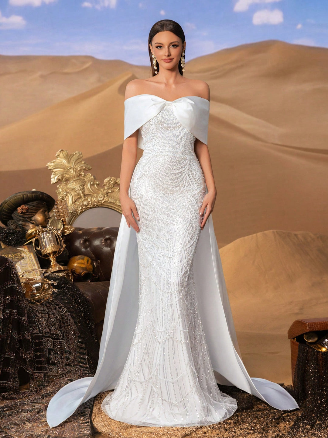 Rochie SHEIN, alb
