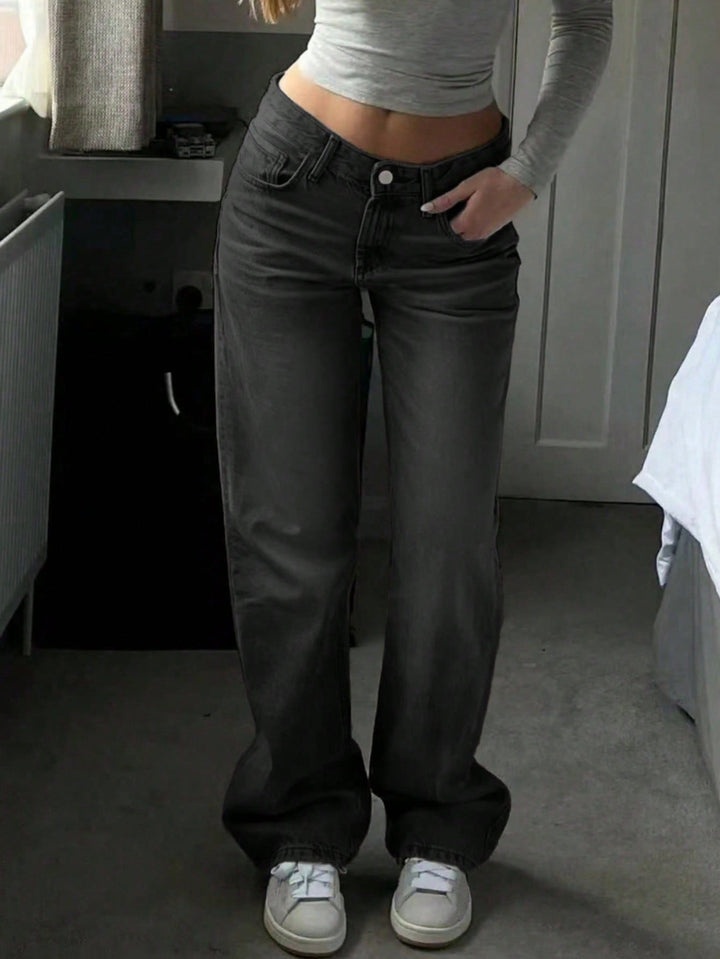 Jeans SHEIN, gri