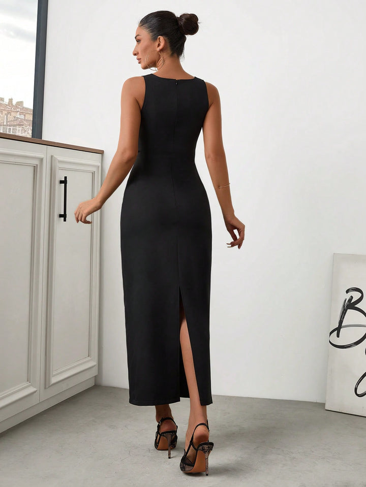 Rochie maxi SHEIN, negru