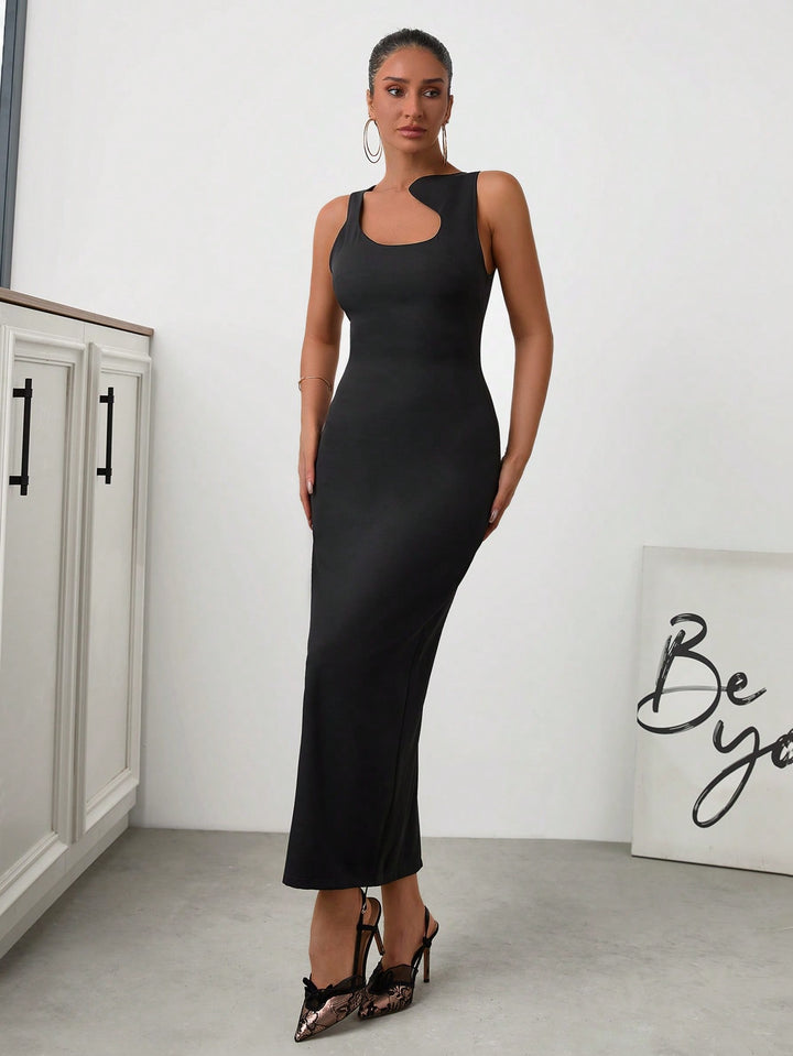 Rochie maxi SHEIN, negru