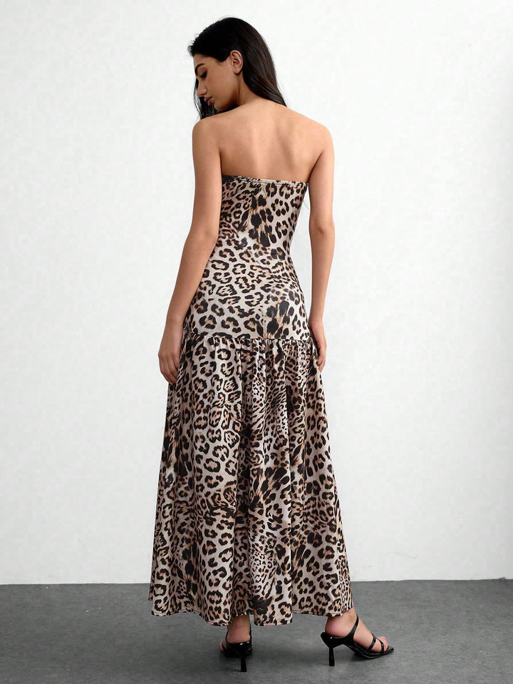 Rochie maxi SHEIN, maro