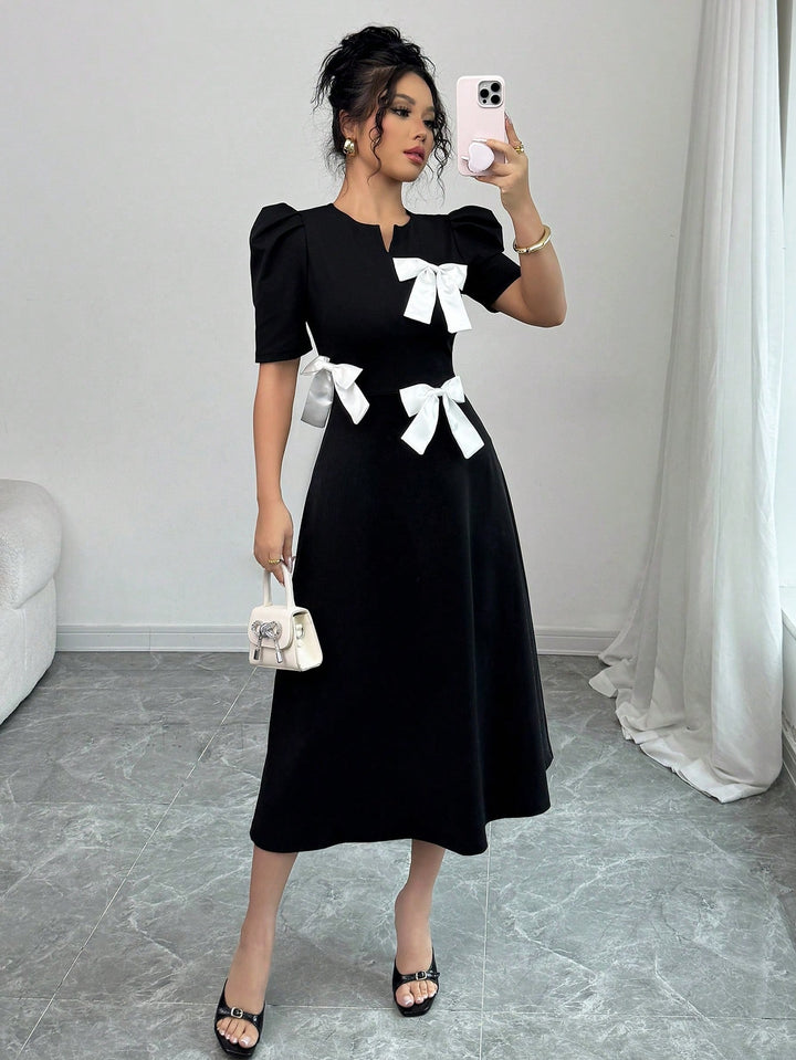 Rochie midi SHEIN, negru