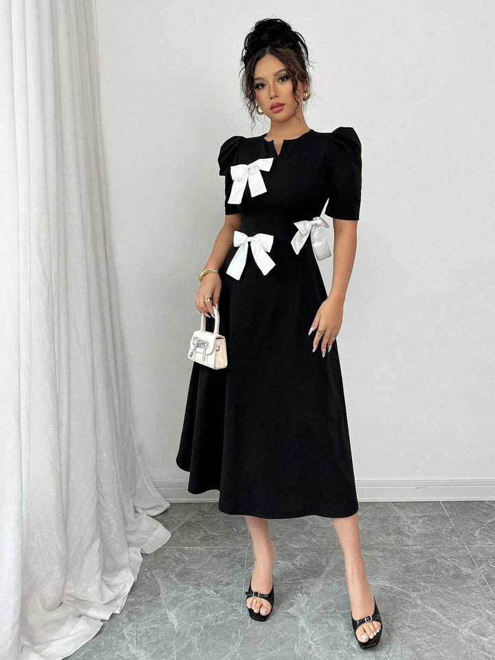 Rochie midi SHEIN, negru