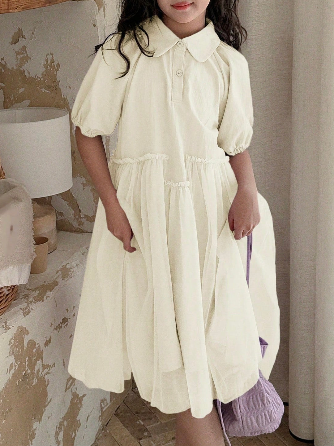 Rochie SHEIN, crem