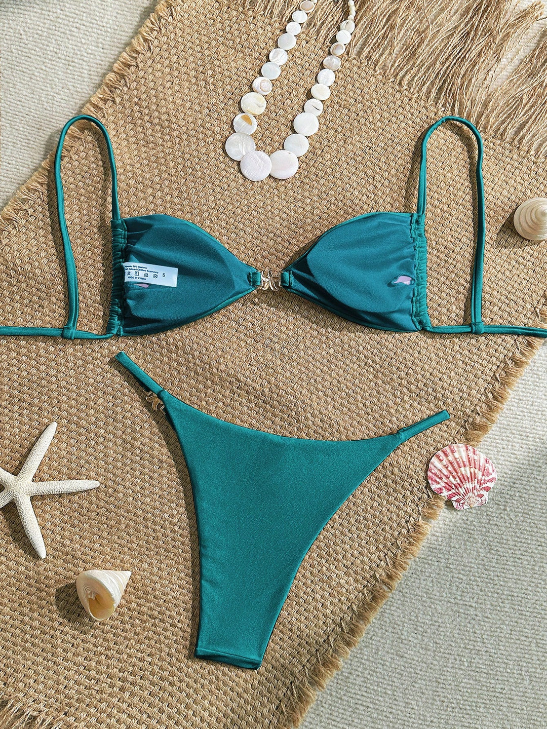 Set bikini SHEIN, turcoaz