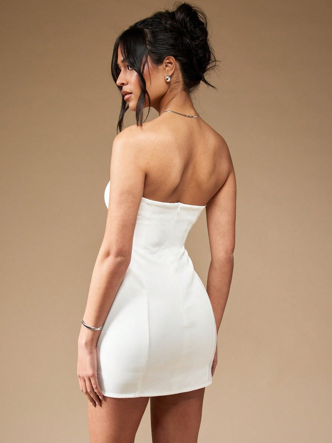 Rochie mini Shein, alb