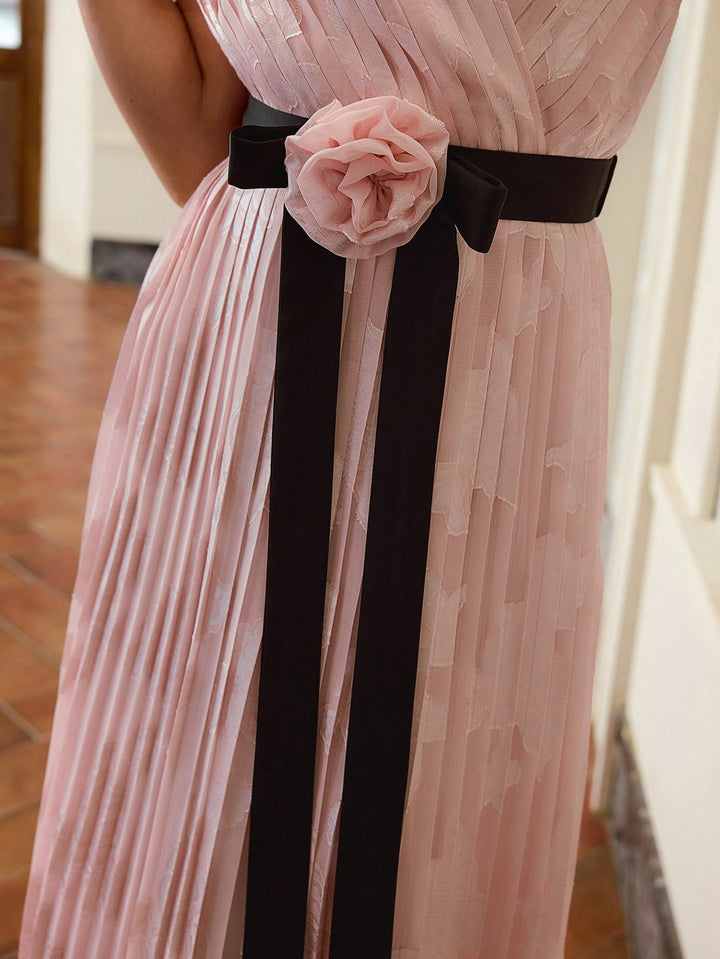 Rochie maxi SHEIN, roz
