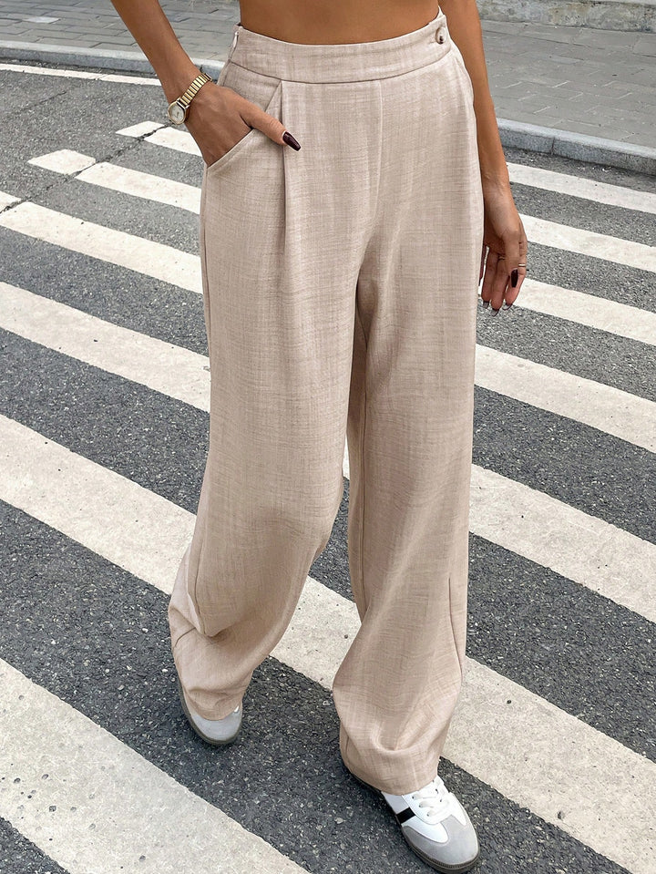 Pantaloni SHEIN, portocaliu