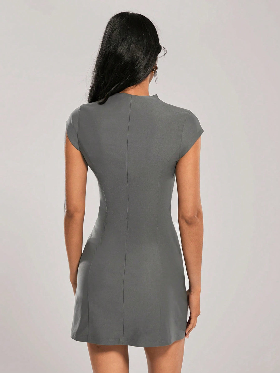 Rochie mini SHEIN, gri