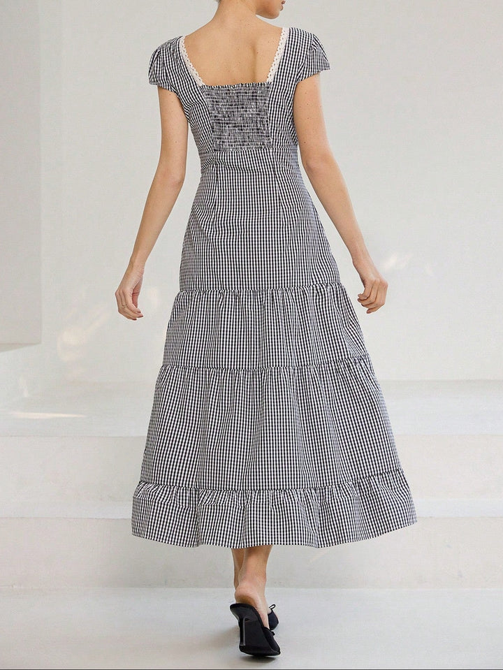 Rochie midi SHEIN, mix culori