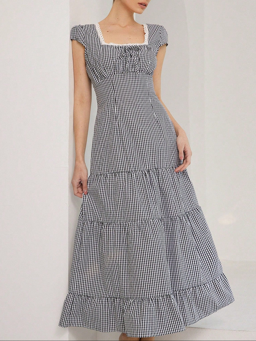 Rochie midi SHEIN, mix culori