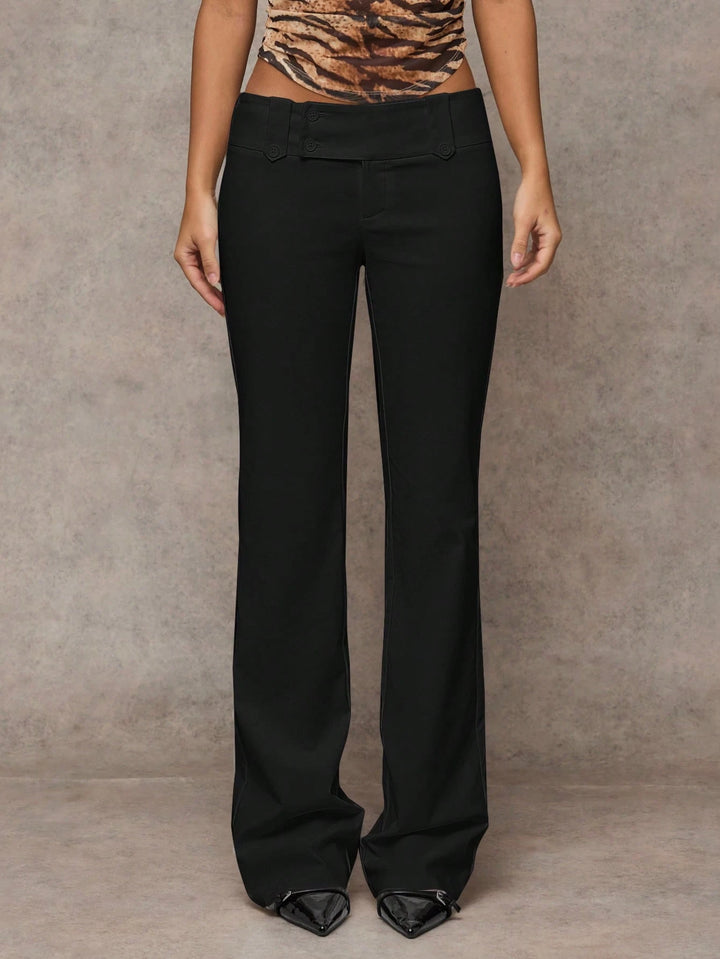Pantaloni SHEIN, negru
