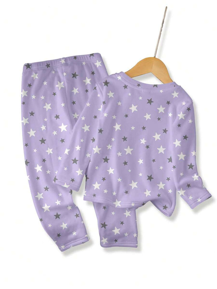 Compleu pijamale SHEIN, mov