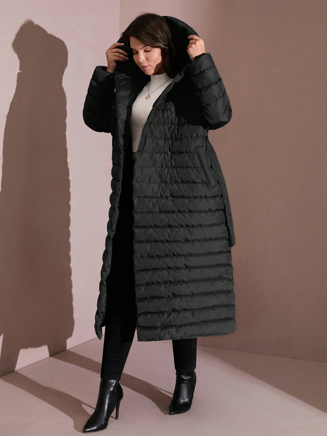 Palton SHEIN, negru
